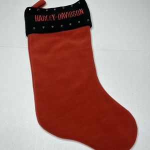 Harley Davidson Christmas studded stocking